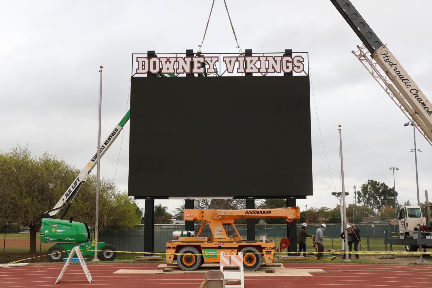 Downey High School Gets New Jumbotron – The Downey Legend
