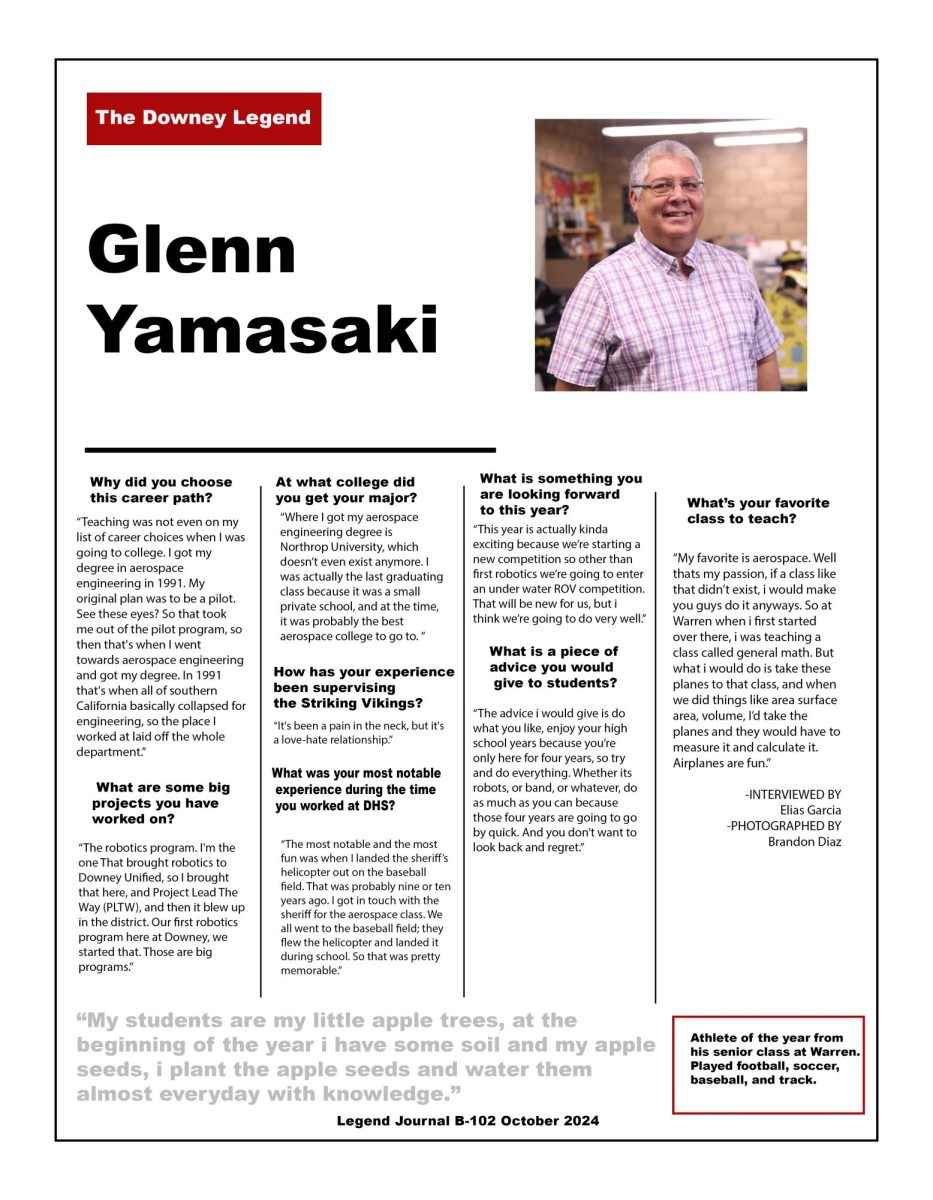 Teacher Spotlight: Mr. Yamasaki